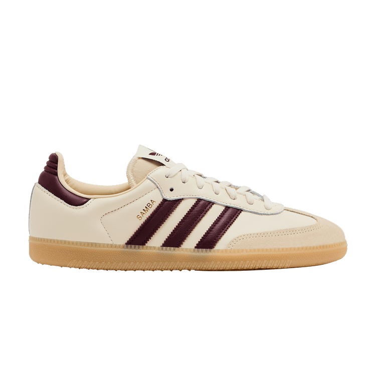 adidas Samba OG 'Wonder White Shadow Red Gum'
