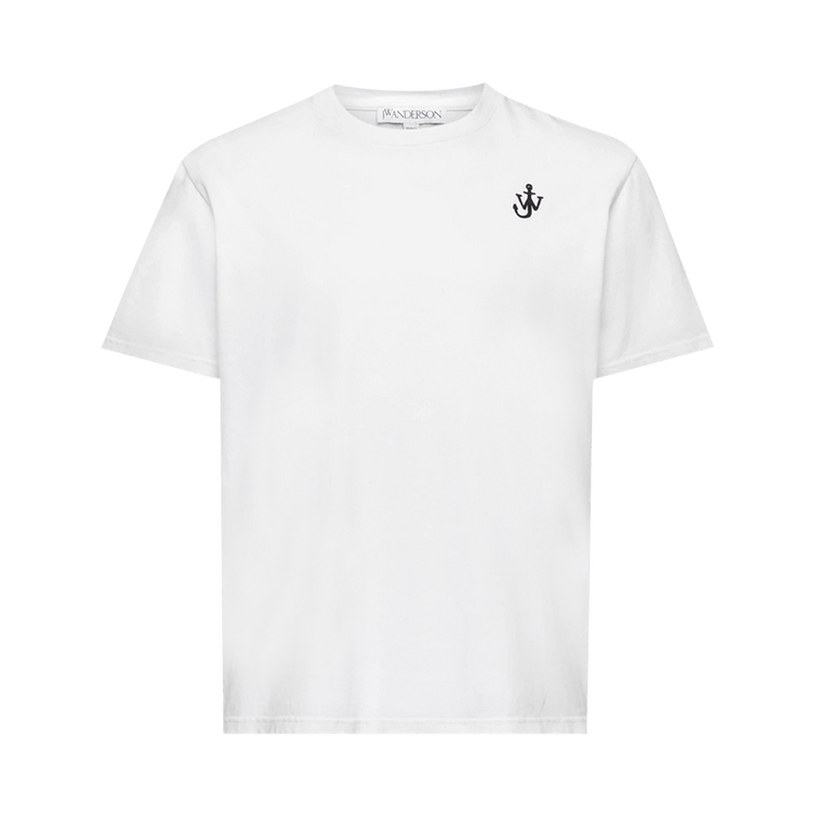 JW Anderson Anchor Embroidery T-Shirt 'White'
