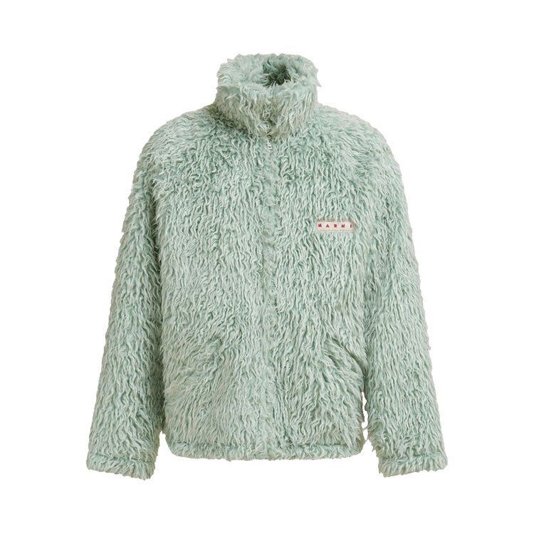 Marni Shaggy Jackets 'Light Blue'