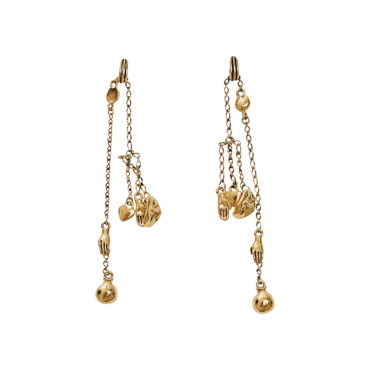 Lemaire Estampe Earrings 'Old Gold'