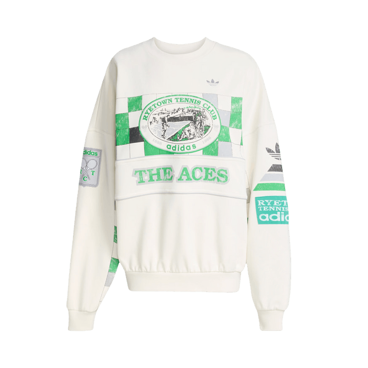 Adidas Archive Court Sweatshirt 'Cloud White'