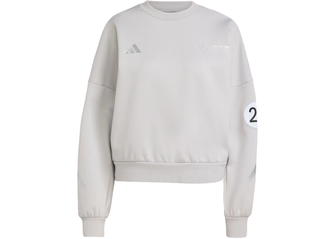 adidas Women's Mercedes AMG Petronas Formula 1 Team Silver Arrows Sweatshirt