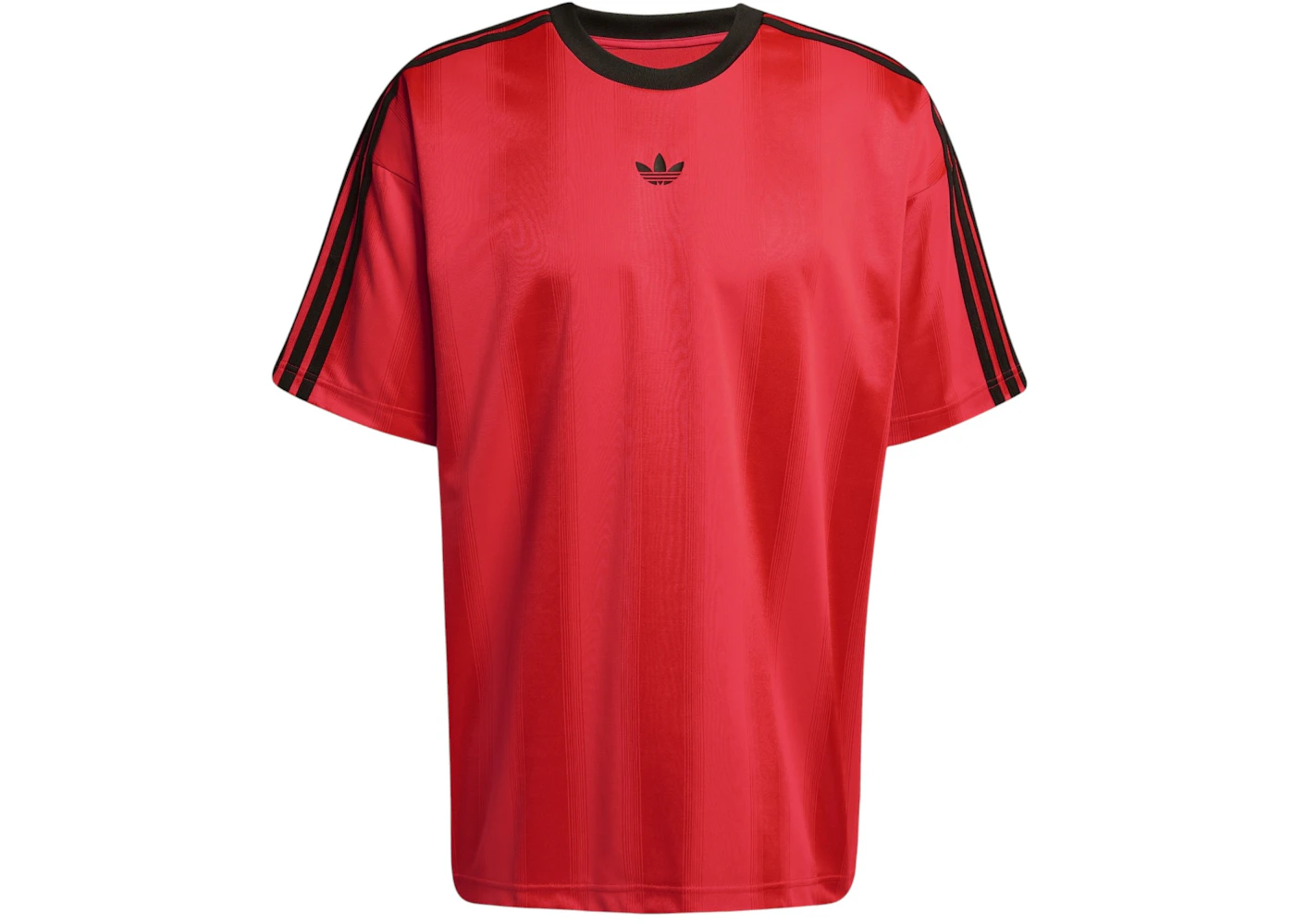 adidas Adicolor Jacquard Jersey Lucid Red Black