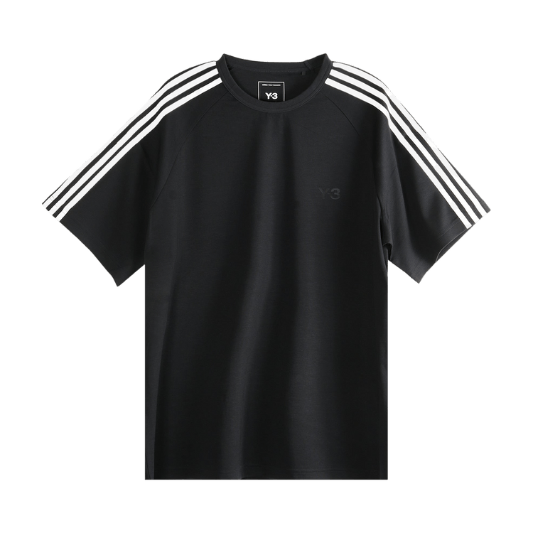 Y-3 3 Stripes Short-Sleeve Tee 'Black'