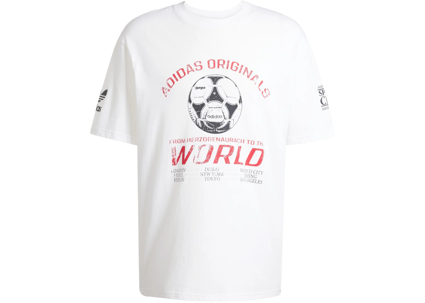 adidas 90s Graphic Tee White