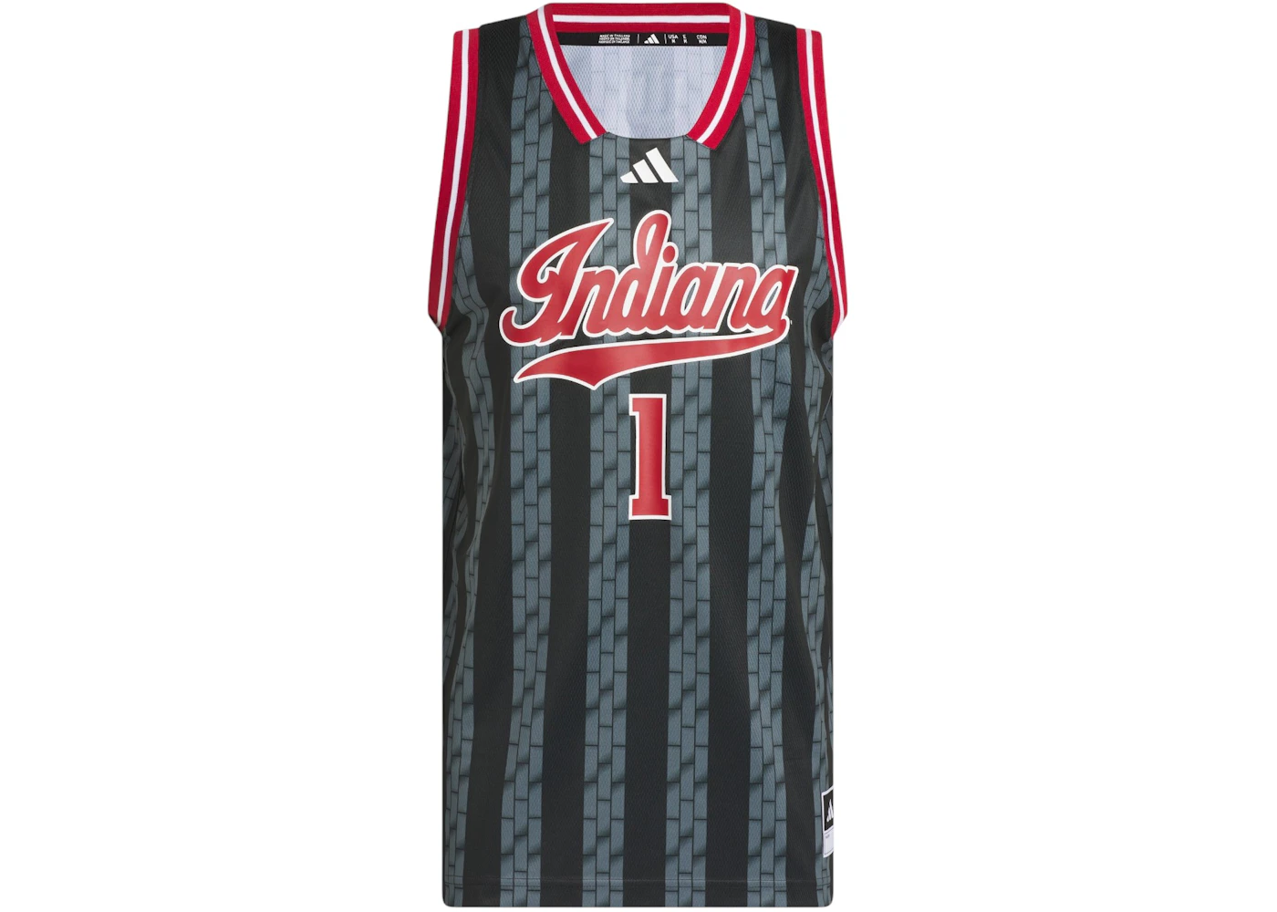 adidas Hoosiers Alt Swingman Jersey Indiana Black