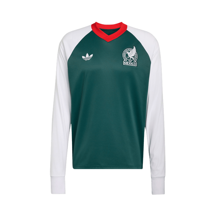 Adidas Mexico 26 Away Pre Match Warm Top 'White/Aurora Ivy'