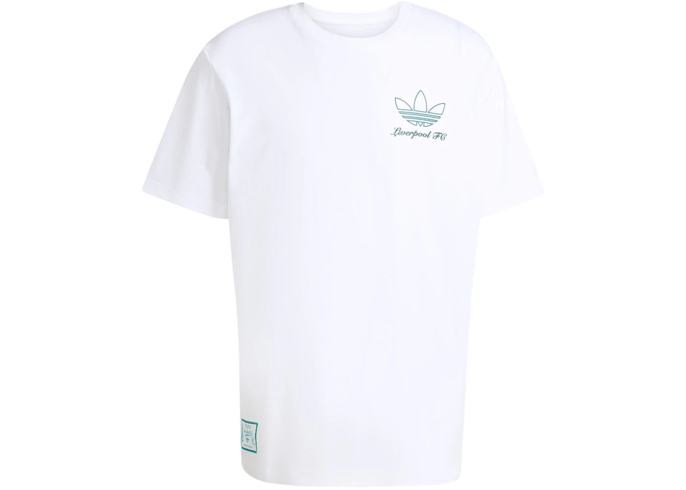adidas Liverpool FC Terrace Icons Graphic T-Shirt White