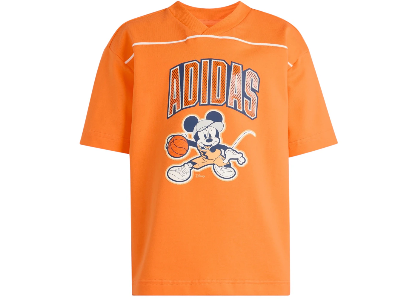 adidas Kids Mouse T-Shirt Pure Orange/Dark Blue/Off White