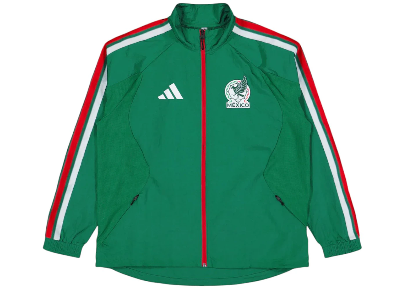 adidas Mexico Home Anthem Jacket Bold Green