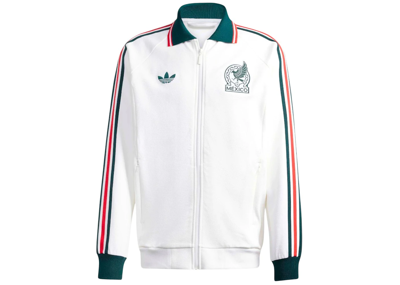 adidas Mexico Away Anthem Jacket White
