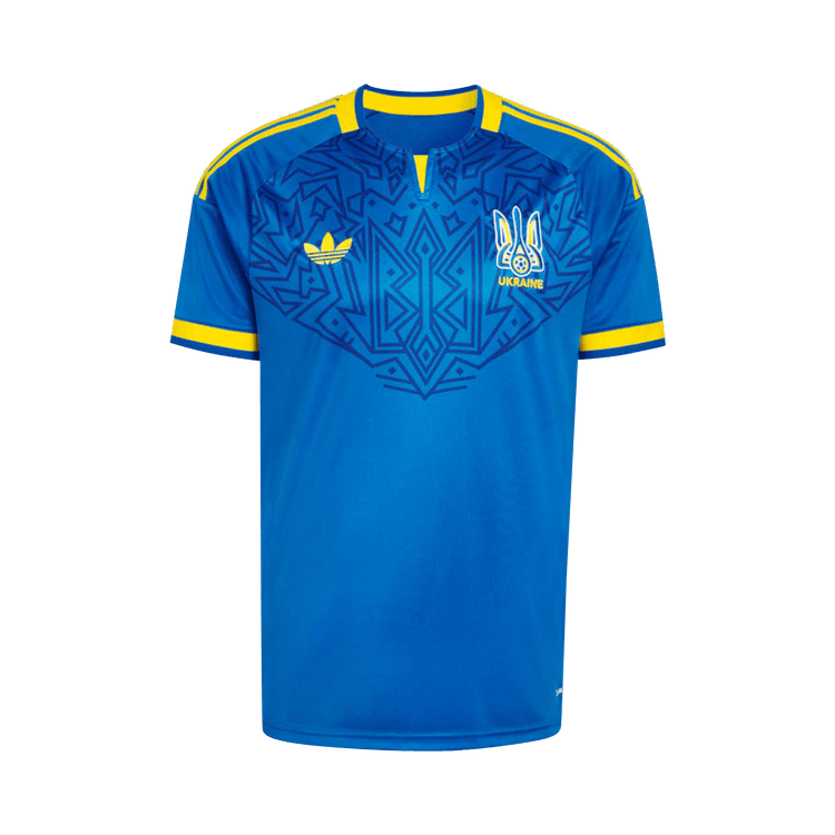 Adidas Ukraine 26 Away Jersey 'Glow Blue'