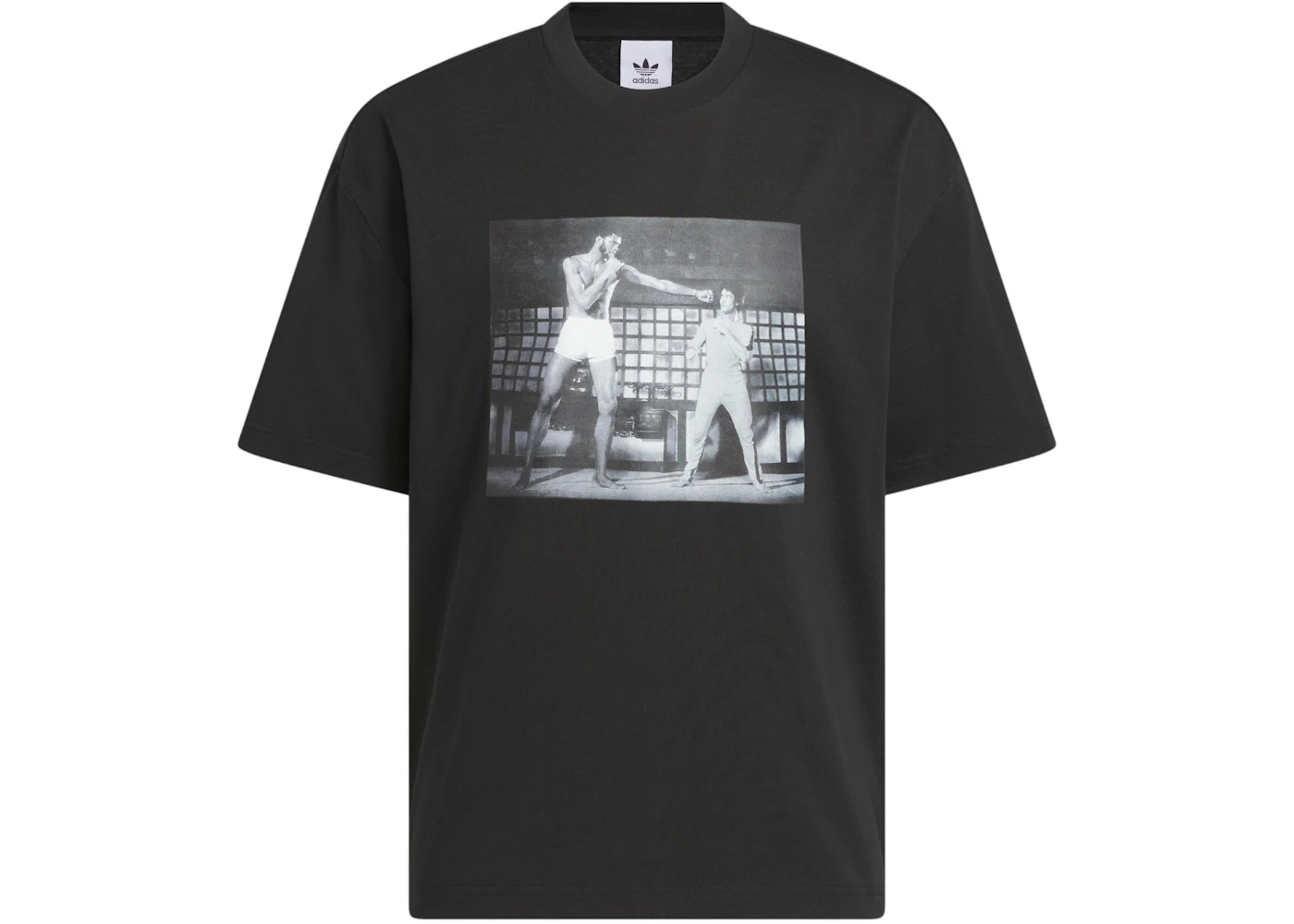 adidas Kareem Scoring Champ Graphic T-Shirt Black