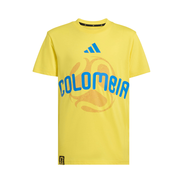 Adidas Fifa World Cup 26 Colombia T-Shirt 'Impact Yellow'