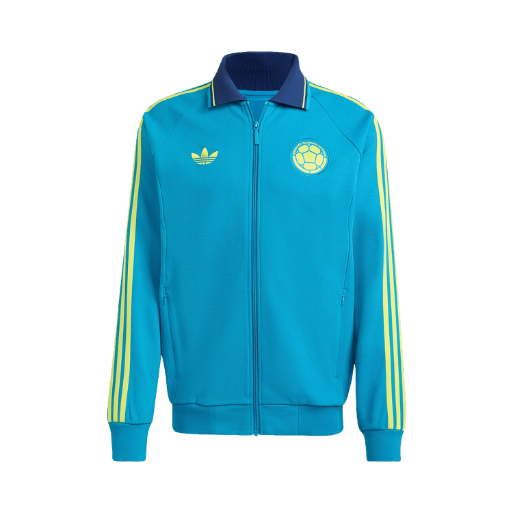Adidas Colombia Away Anthem Jacket 'Mystery Petrol'