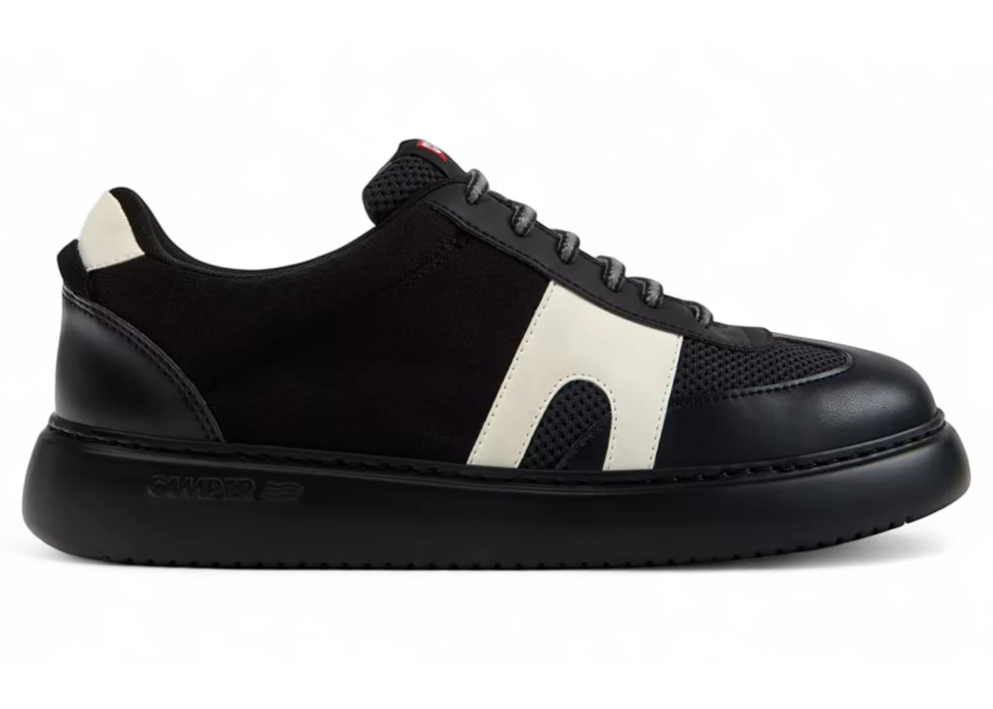 Camper Runner K21 Sorona Sneaker Black White