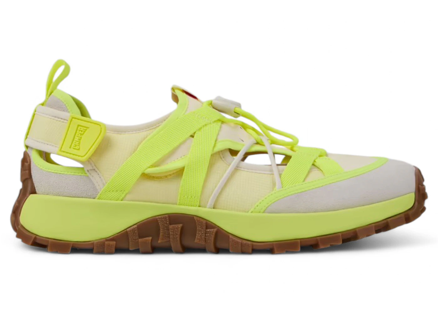 Camper Drift Trail Vibram Recycled PET Sneaker Lime Gum