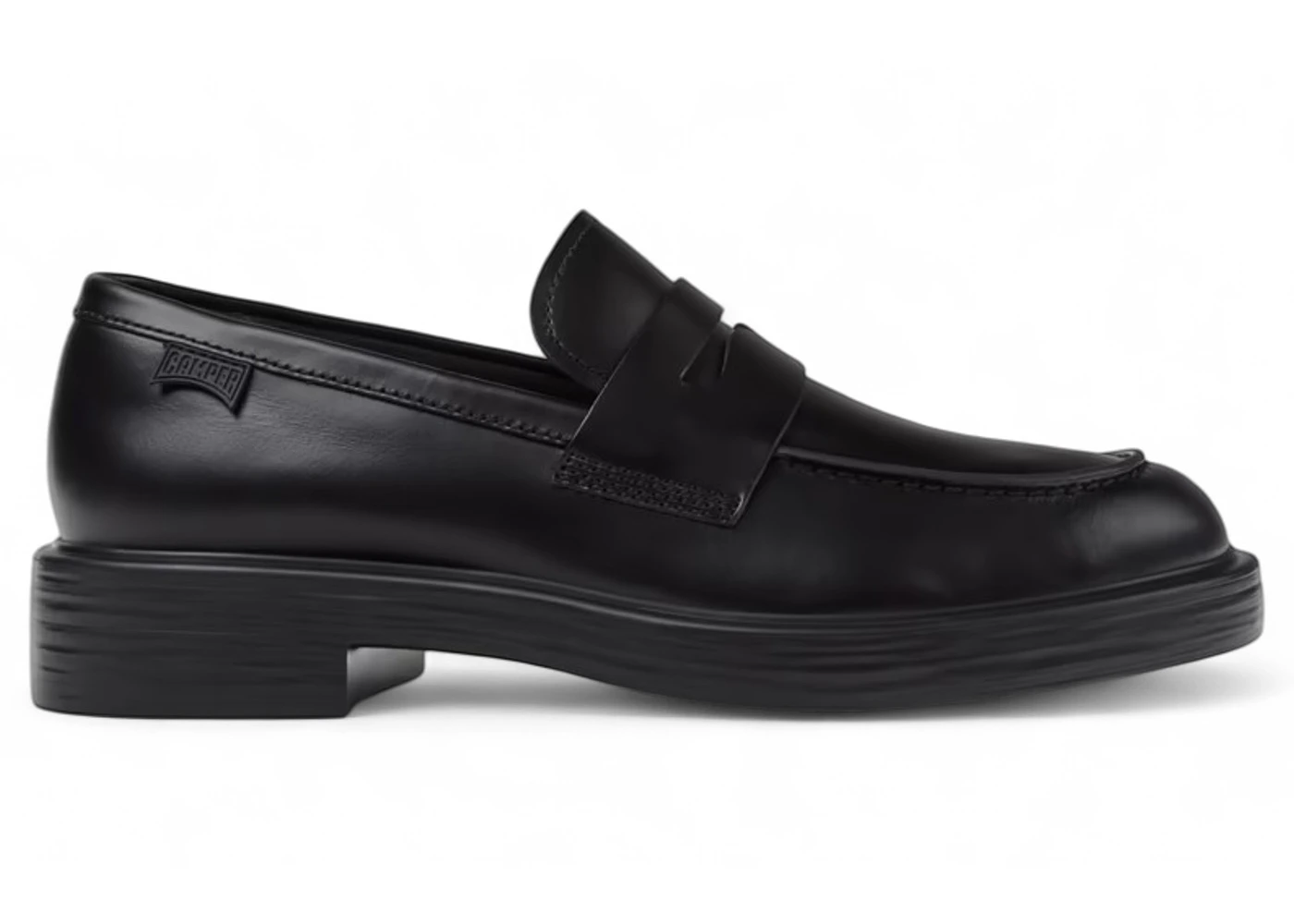 Camper Dean Loafer Moccasins Black