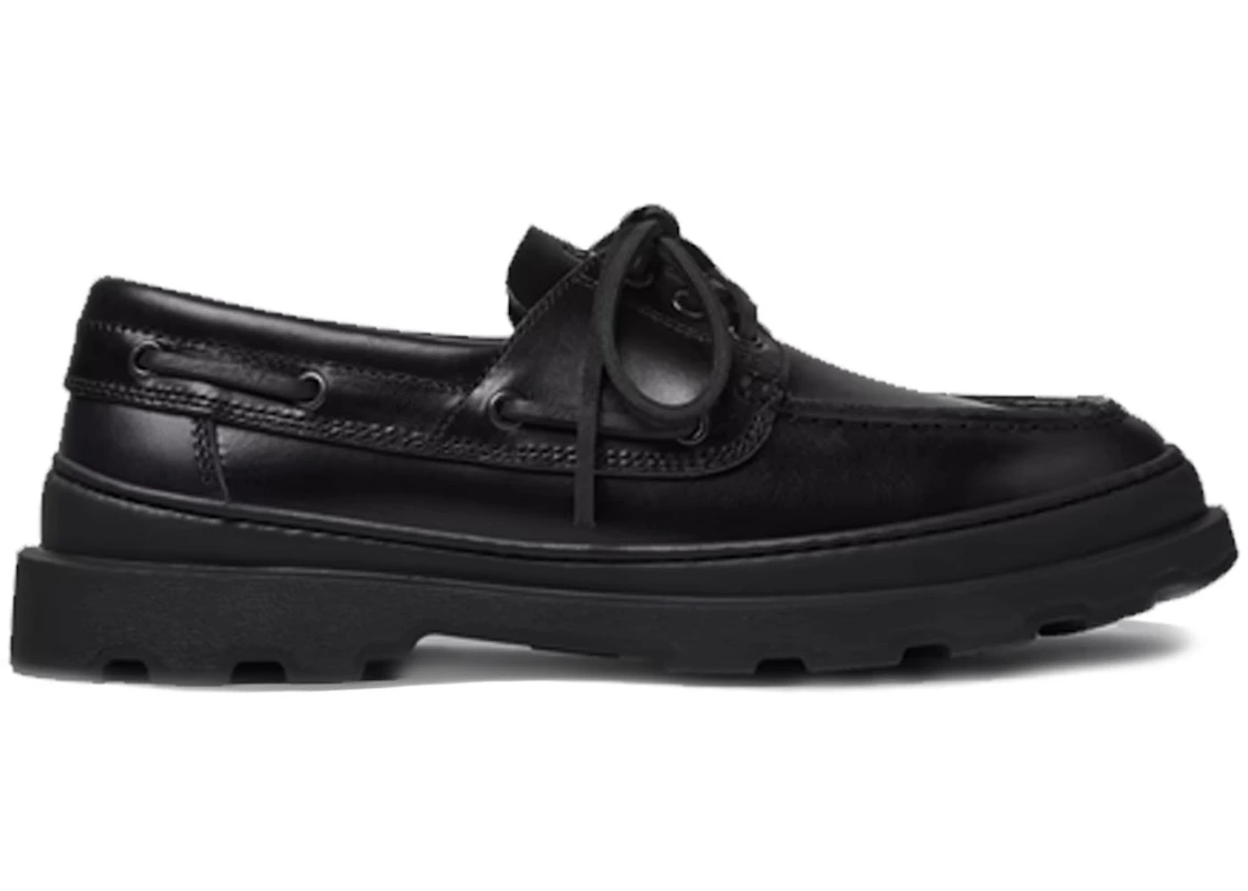 Camper Brutus Moccasin Loafers Black