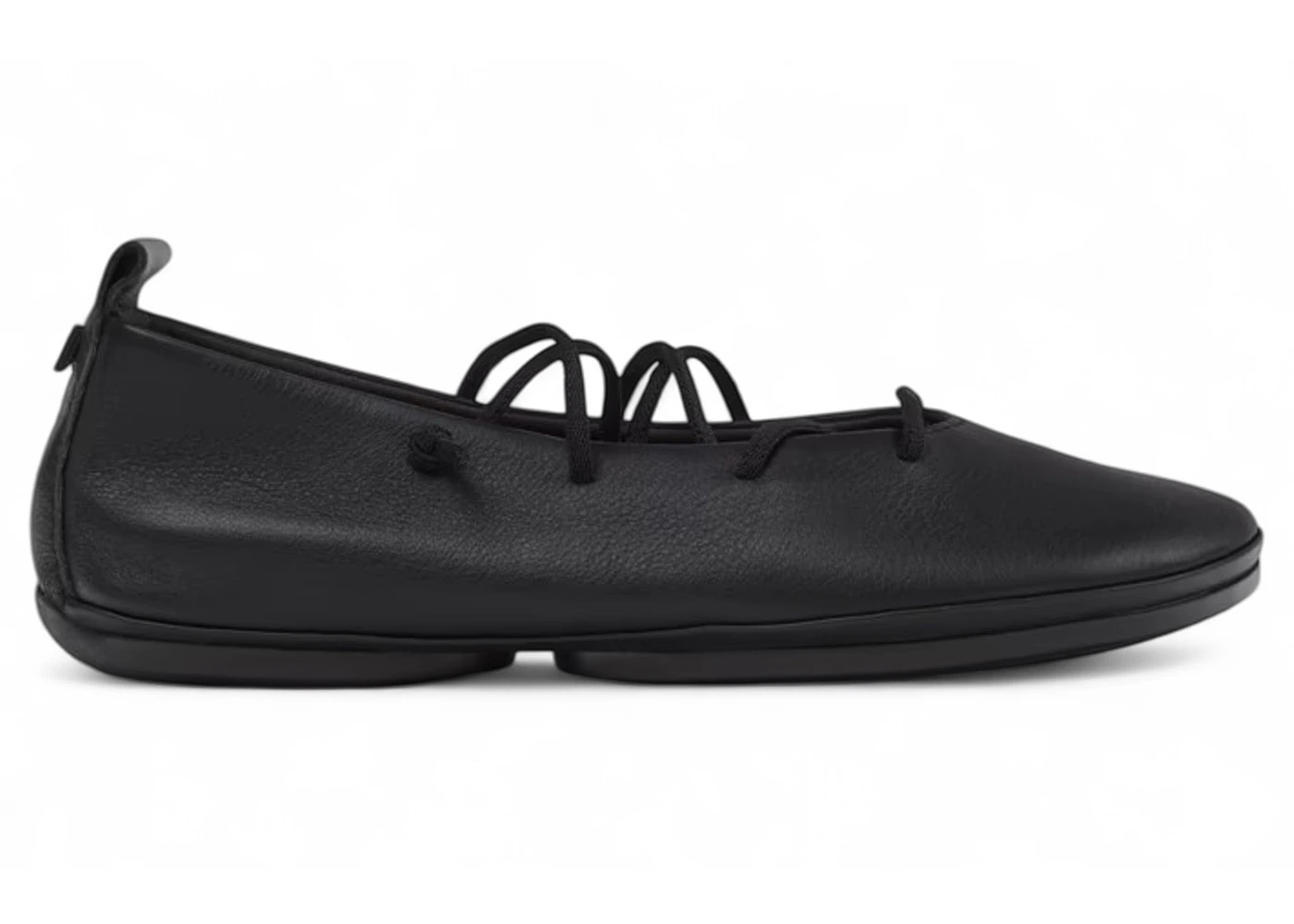 Camper Right Nina Ballerina Lace Flat Black (Women's)
