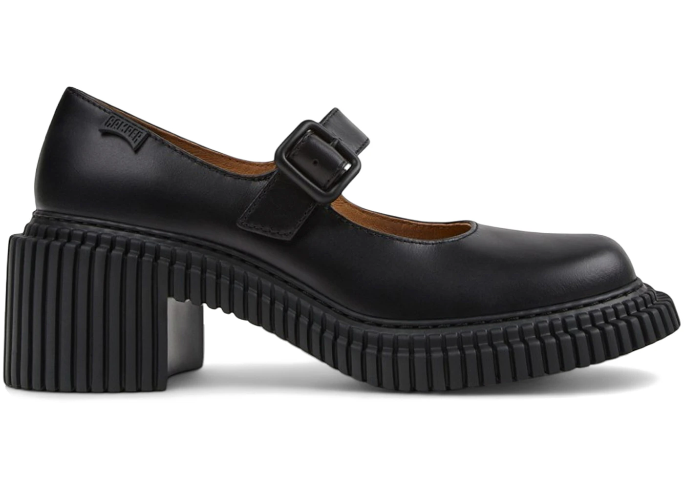 Camper Pix London Moccasins Black Leather (Women's)