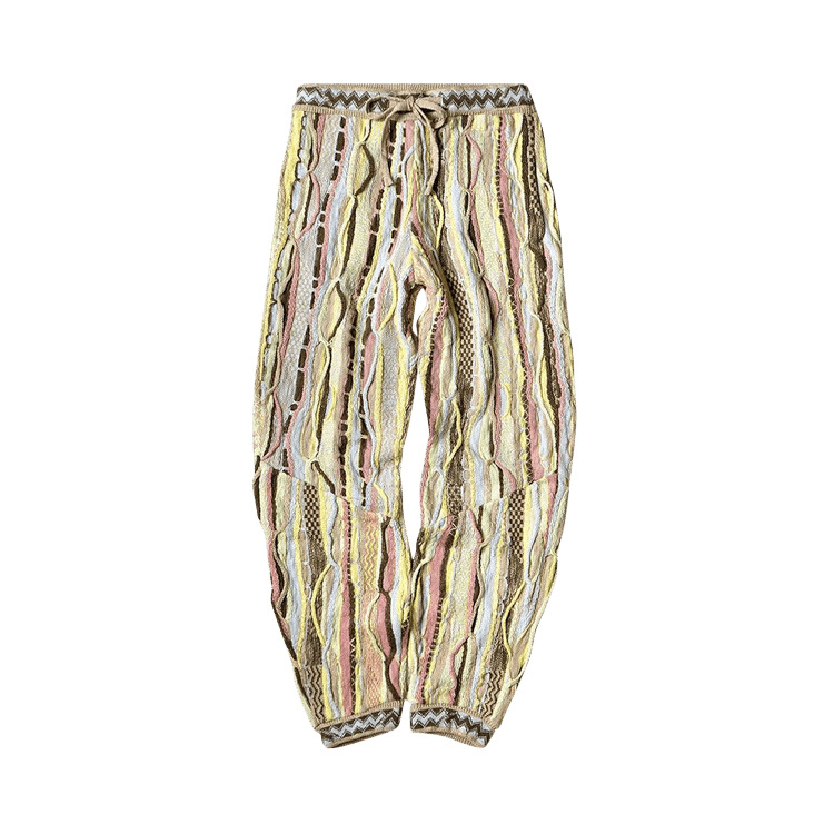 Kapital Knit Gaudy Sweatpants 'Yellow'