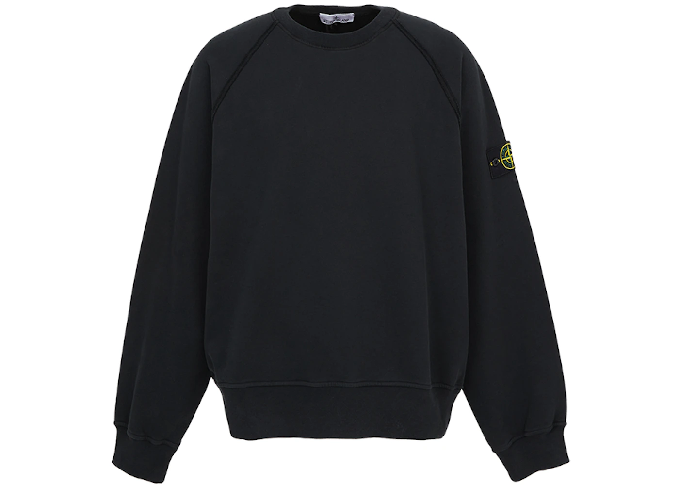 Stone Island Fleece Sweatshirt Black