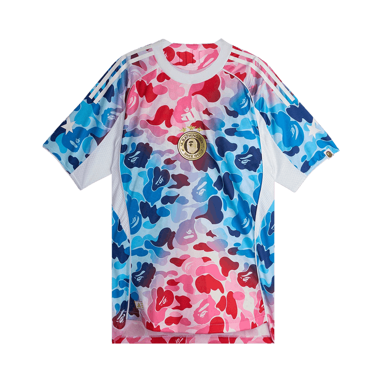 adidas x BAPE Football Jersey 'Blue'
