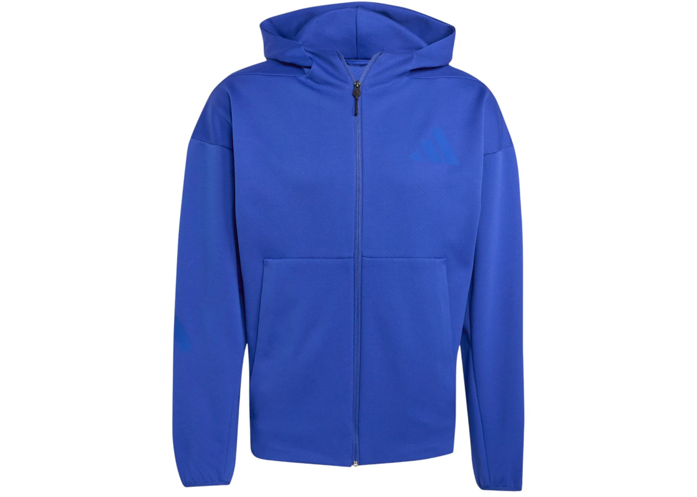 adidas Z.N.E. Full-Zip Hooded Track Jacket Semi Lucid Blue