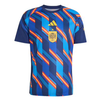 adidas Spain 26 Home Pre Match Jersey Asia Sizing 'Dark Blue'