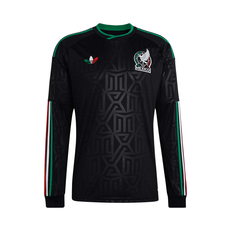 Adidas Mexico Third Long-Sleeve Jersey #26 'Black'