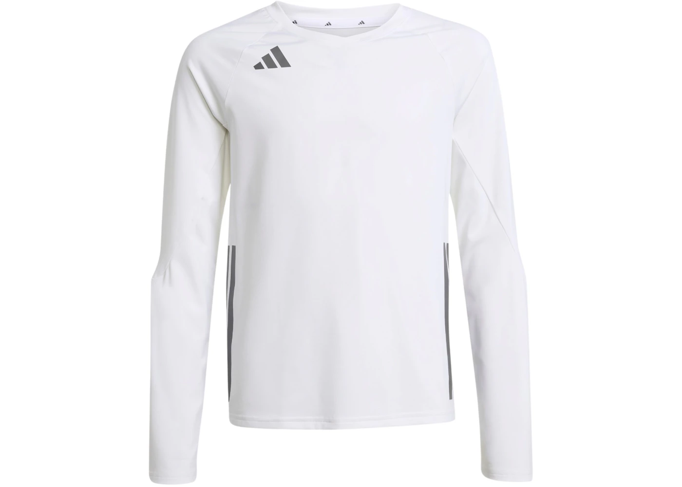 adidas Kids Hilo L/S Volleyball Jersey White