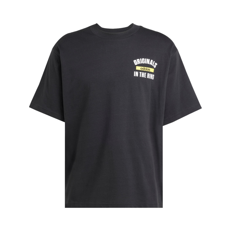 Adidas In The Ring Graphic Tee 'Black'