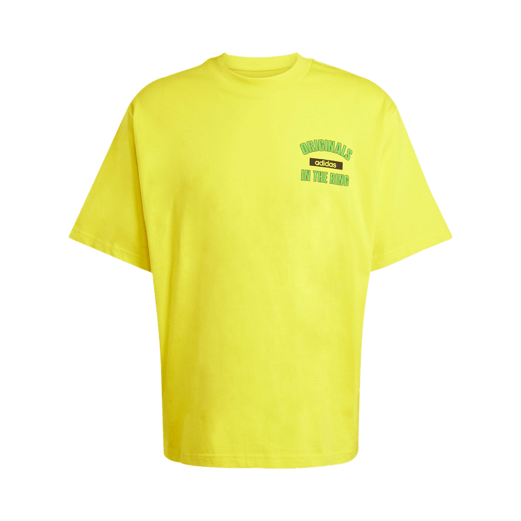 Adidas In The Ring Graphic Tee 'Yellow'