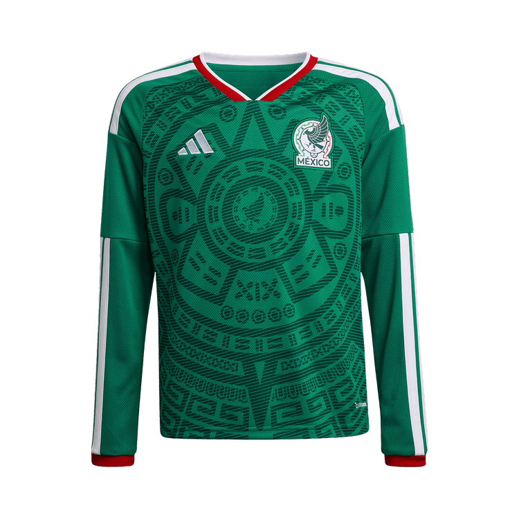 Adidas Mexico 26 Home Long-Sleeve Jersey 'Bold Green'