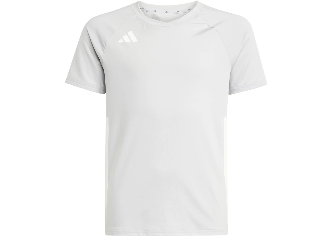 adidas Kids Hilo Short Sleeve Volleyball Jersey Team Light Grey