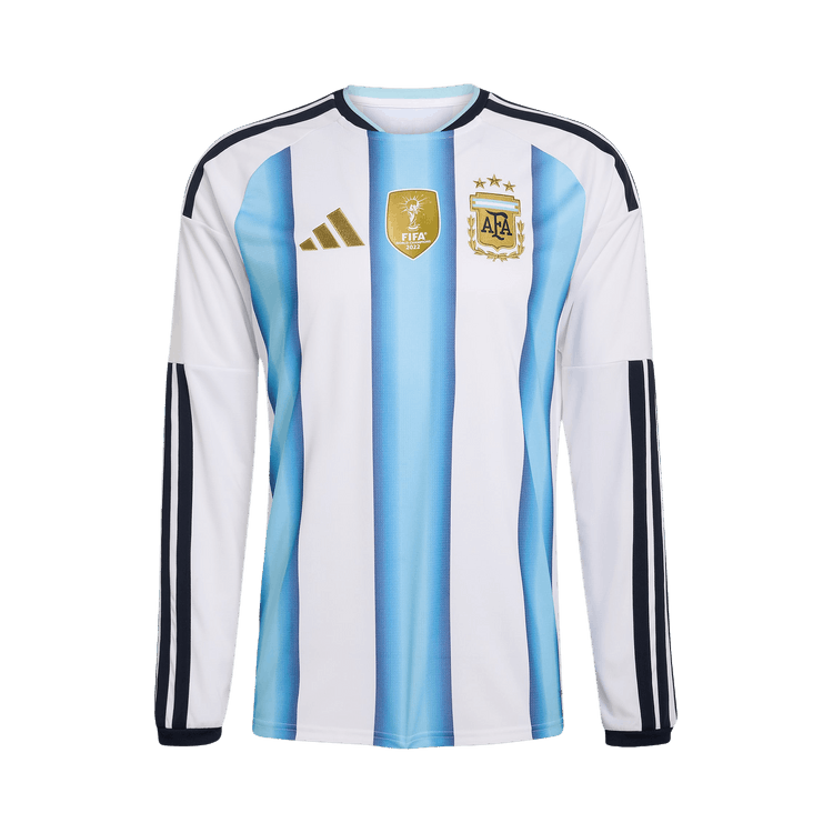 Adidas Argentina 26 Home Long Sleeve Jersey 'White/Icey Blue/Light Blue'