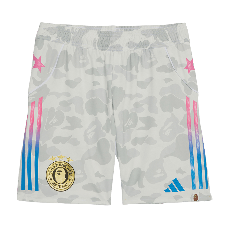 adidas x BAPE Football Shorts 'White'