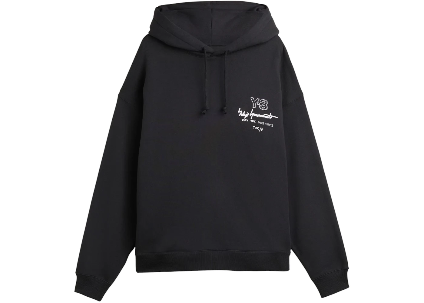 Y-3 Merch Hoodie Black
