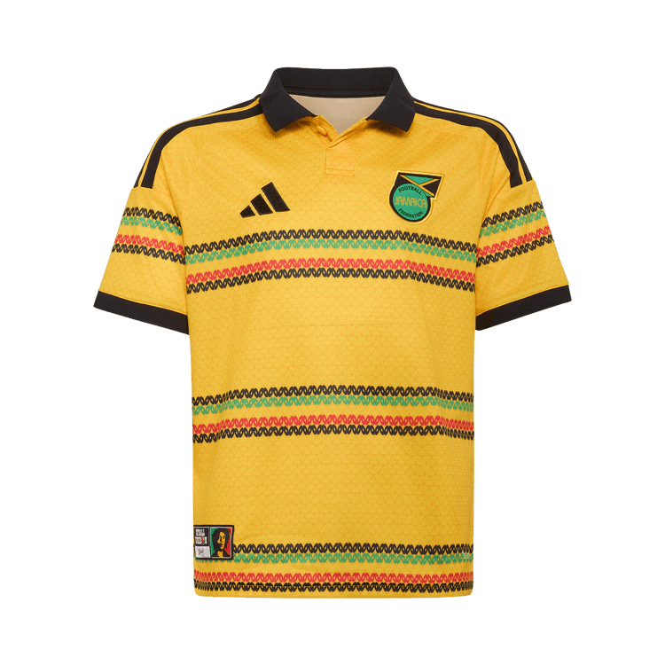 Adidas Jamaica 26 x Bob Marley Home Jersey 'Bold Gold'