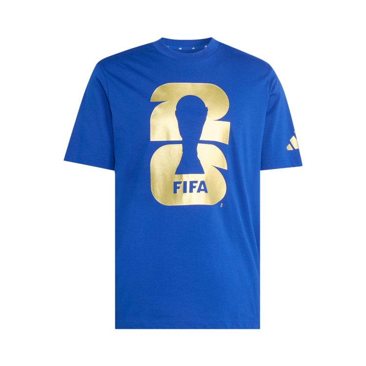Adidas FIFA World Cup 26 Official Emblem T-Shirt 'Royal Blue'