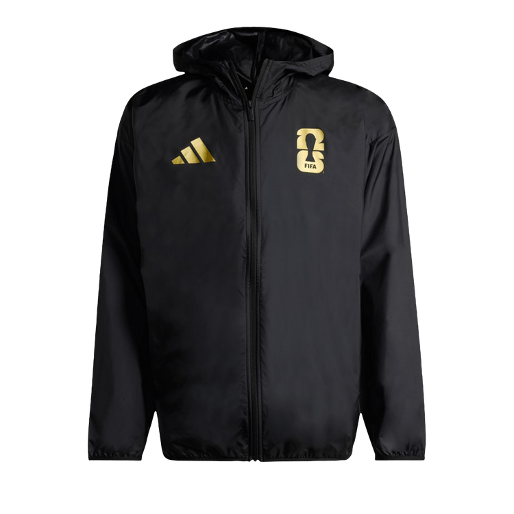 Adidas FIFA World Cup 26 Official Emblem Windbreaker 'Black'