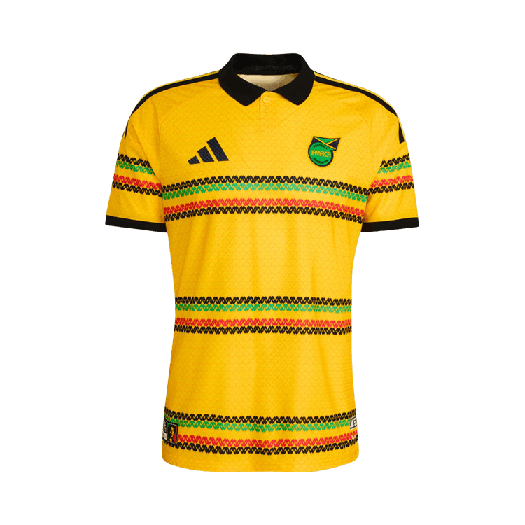 Adidas Jamaica 26 x Bob Marley Home Authentic Jersey 'Bold Gold'