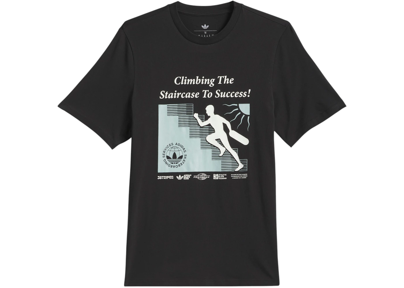 adidas Stairs Corpo Solutions Tee Black