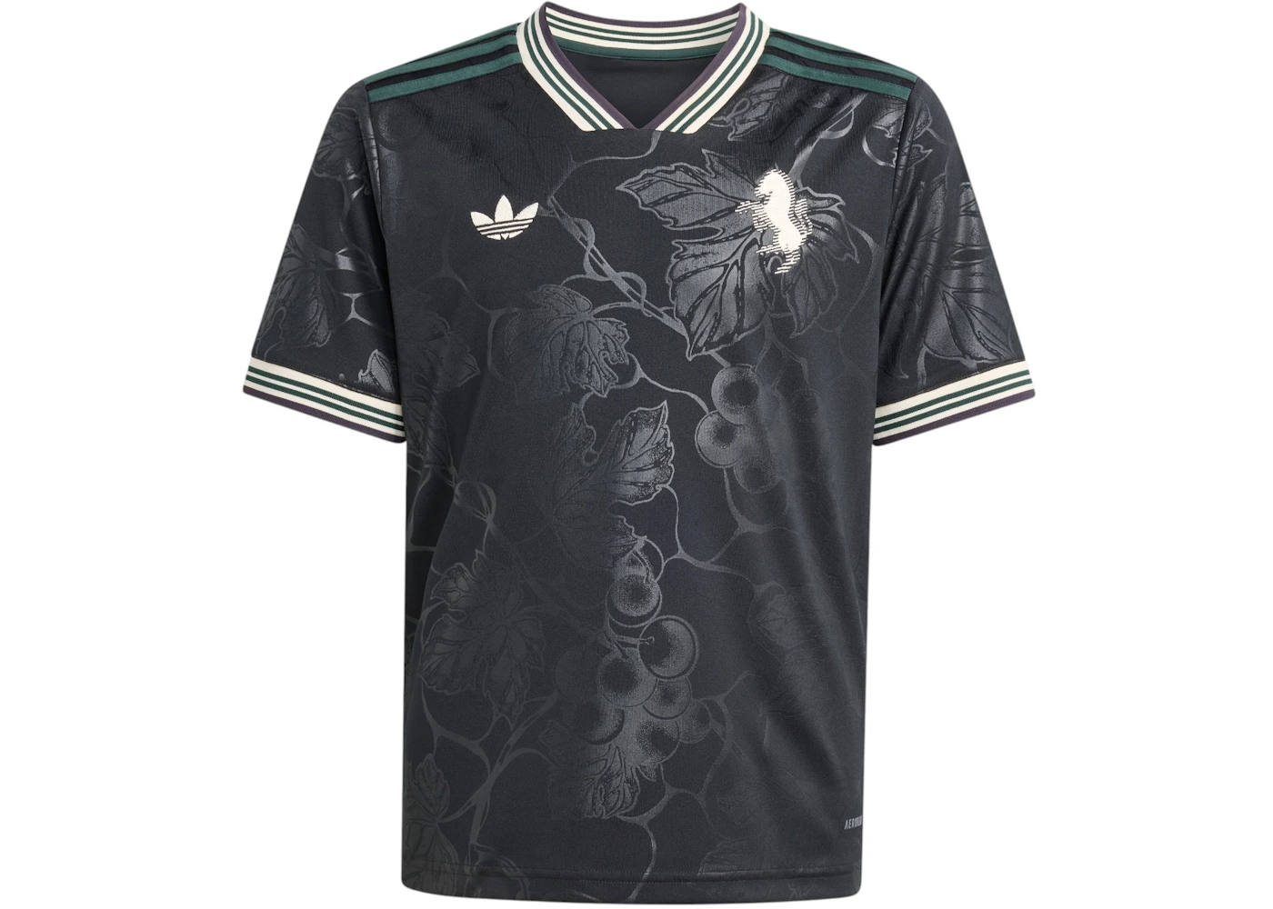 adidas Kids Juventus 25/26 Third Jersey Black/Ecru Tint