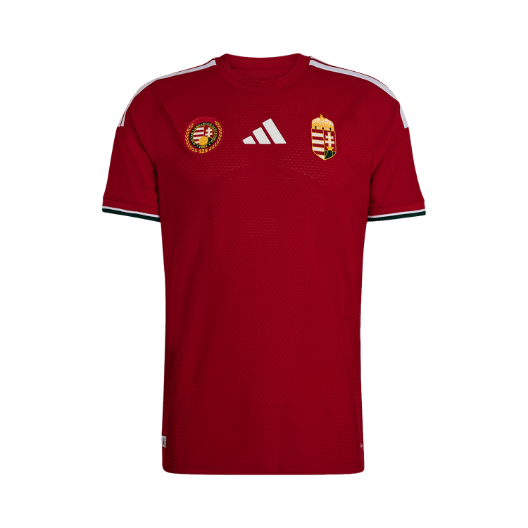 Adidas Hungary 26 Home Authentic Jersey 'Team Victory Red'