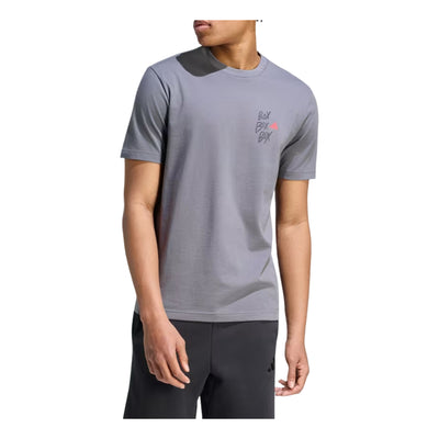 adidas Motorsport Box 3 Graphic T-Shirt Asia Sizing 'Grey'