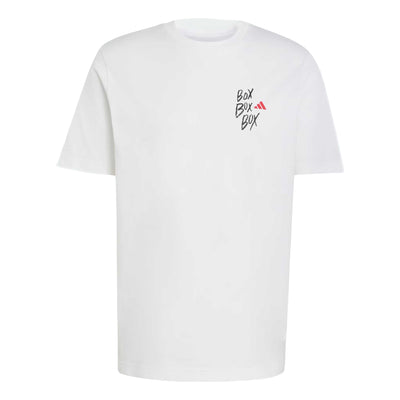 adidas Motorsport Box 3 Graphic T-Shirt Asia Sizing 'White'