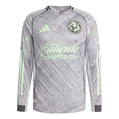 adidas Club America 25/26 Third Authentic Long Sleeve Slim fit 'Grey Two'