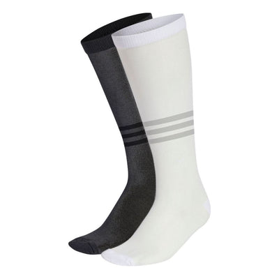 adidas High Stocking 2 Pairs 'Black White'